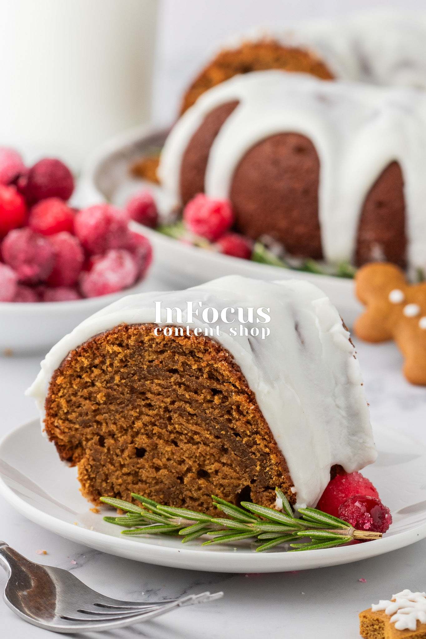 Gingerbread Bundt Cake- Exclusive