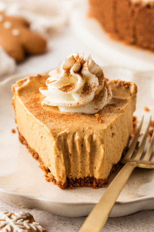 No-Bake Gingerbread Cheesecake- Exclusive