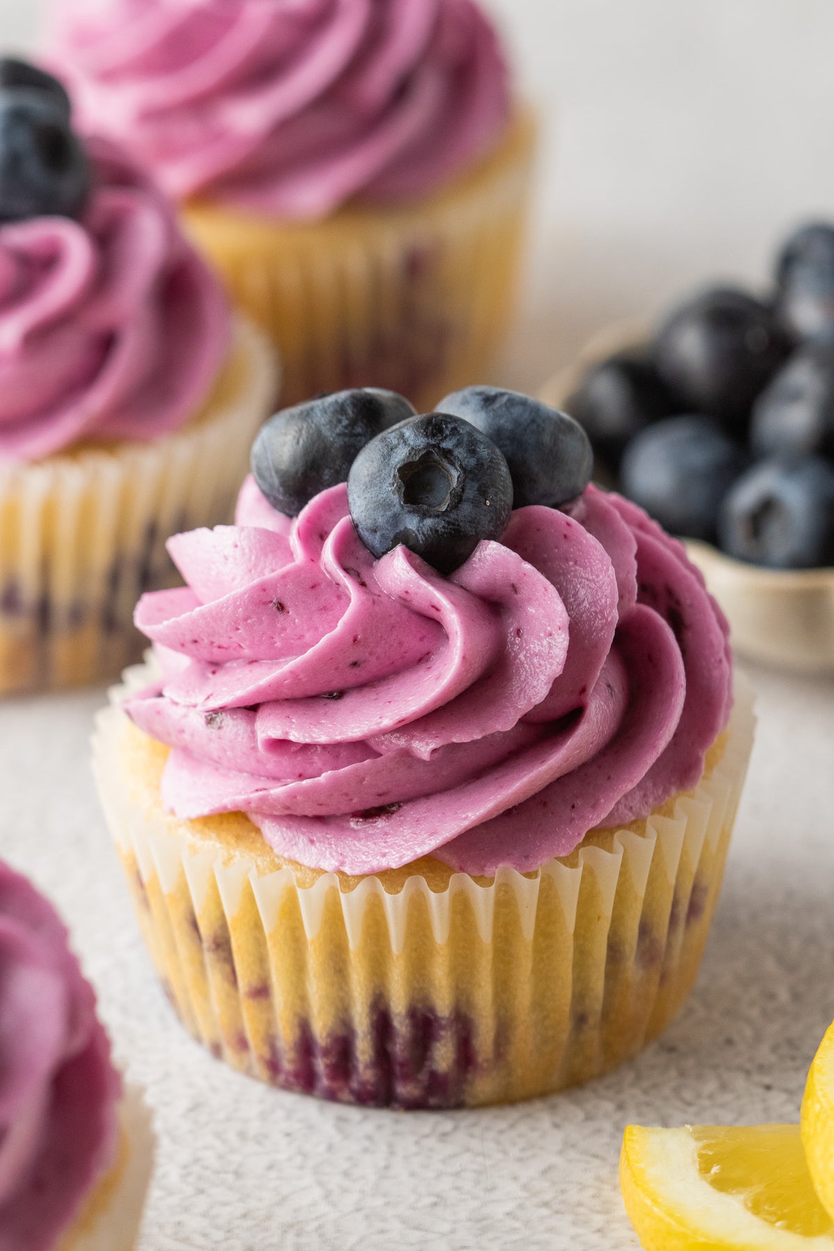 Lemon Blueberry Cupcakes- Exclusive