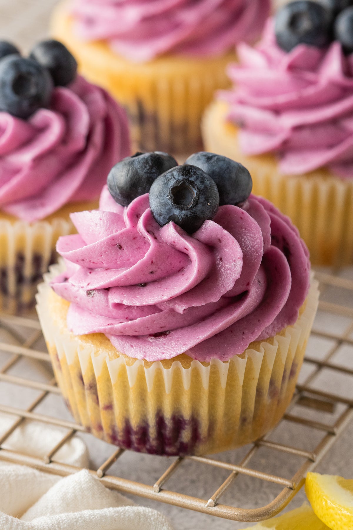 Lemon Blueberry Cupcakes- Exclusive