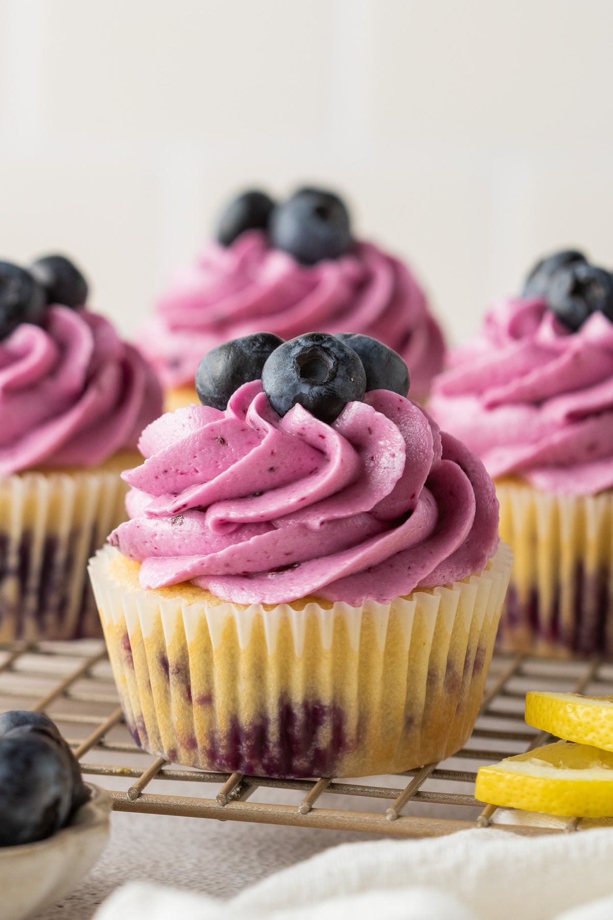 Lemon Blueberry Cupcakes- Exclusive