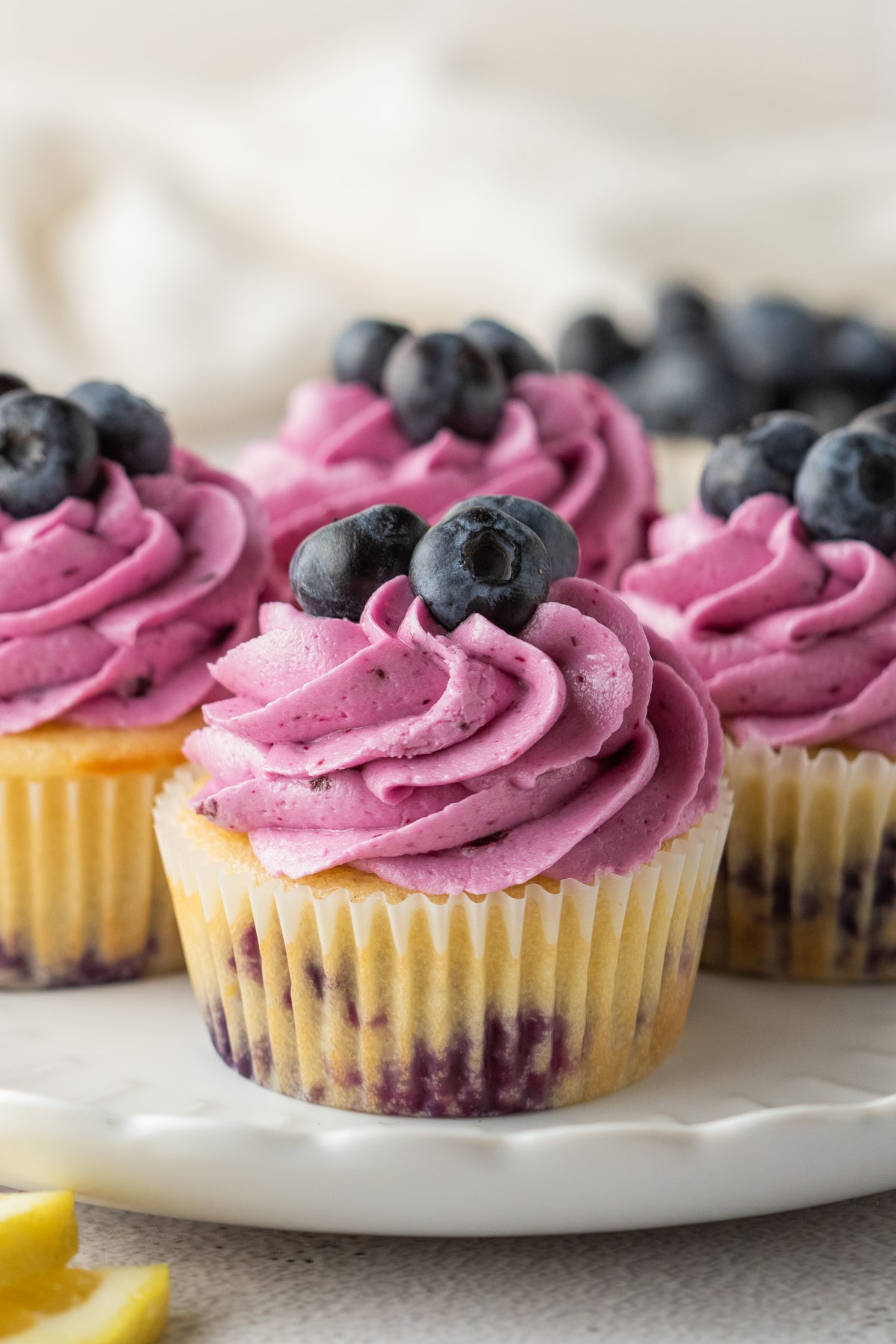 Lemon Blueberry Cupcakes- Exclusive