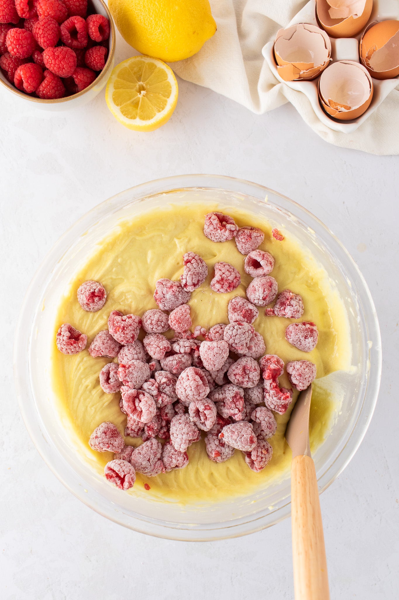 Lemon Raspberry Bundt Cake- Exclusive