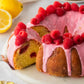 Lemon Raspberry Bundt Cake- Exclusive