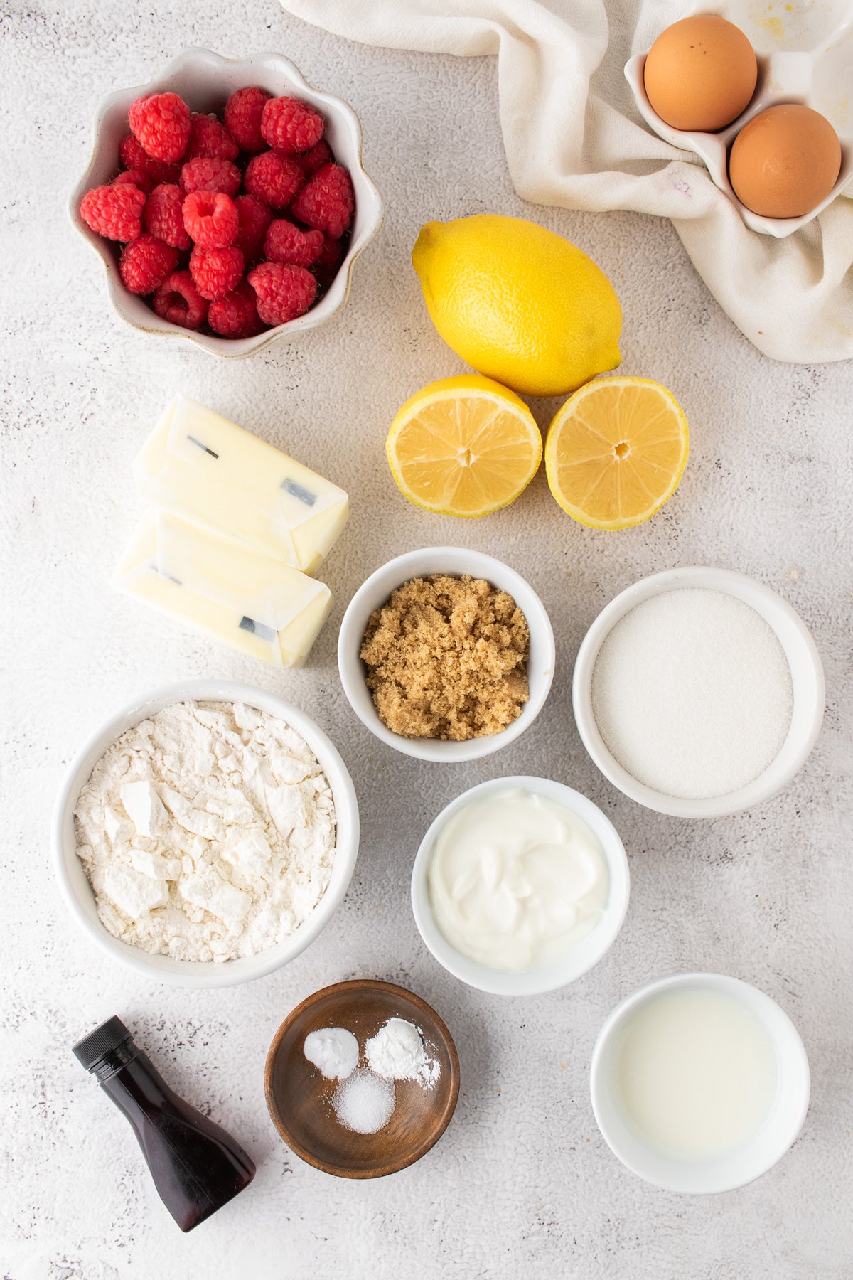Lemon Raspberry Muffins- Exclusive