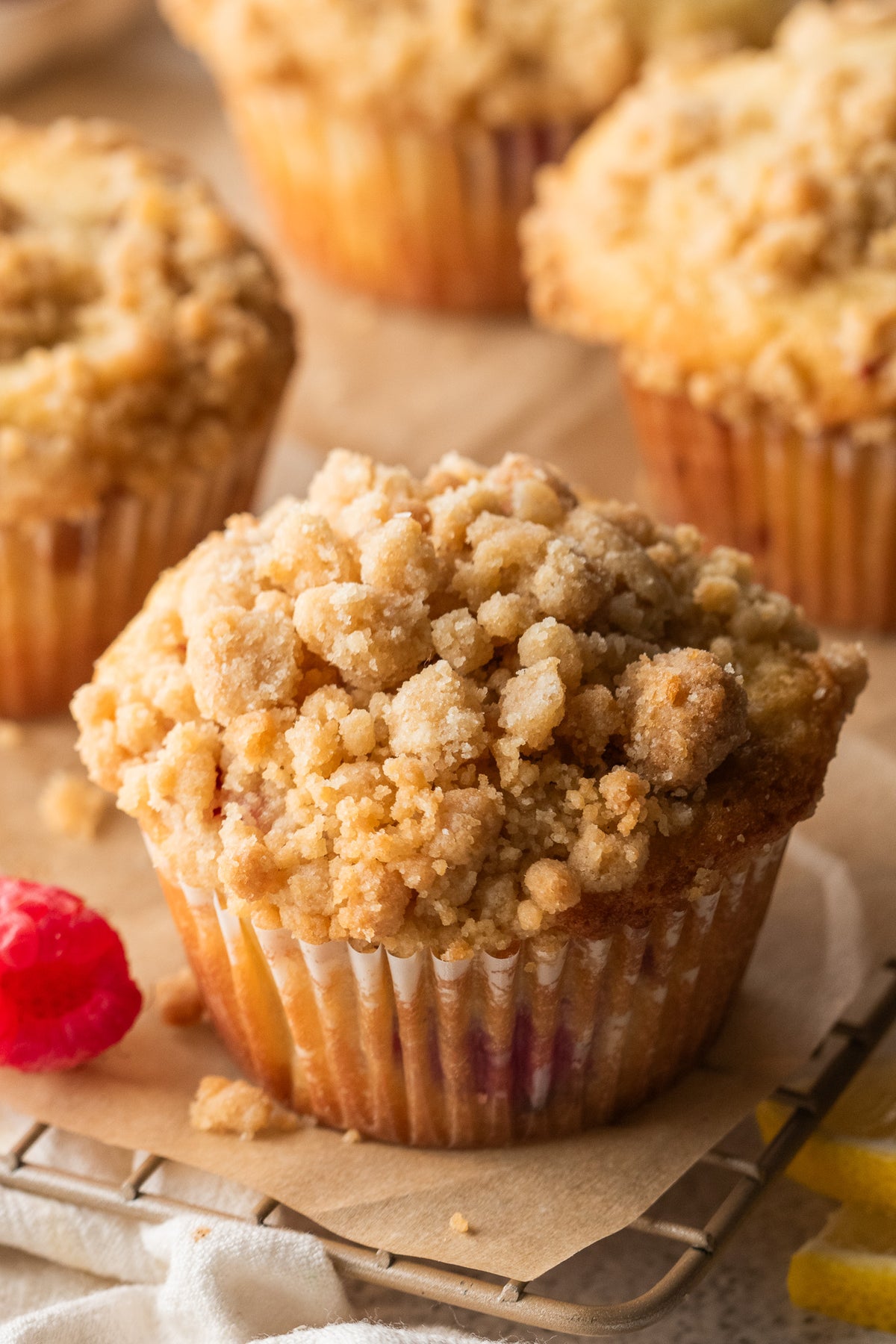 Lemon Raspberry Muffins- Exclusive