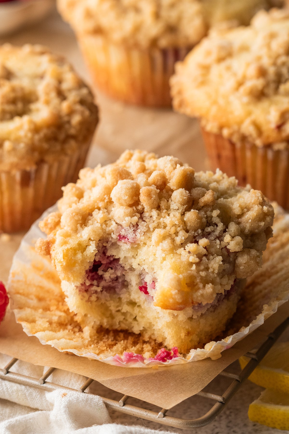 Lemon Raspberry Muffins- Exclusive