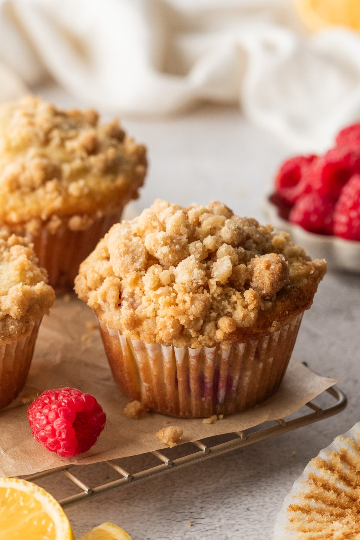 Lemon Raspberry Muffins- Exclusive