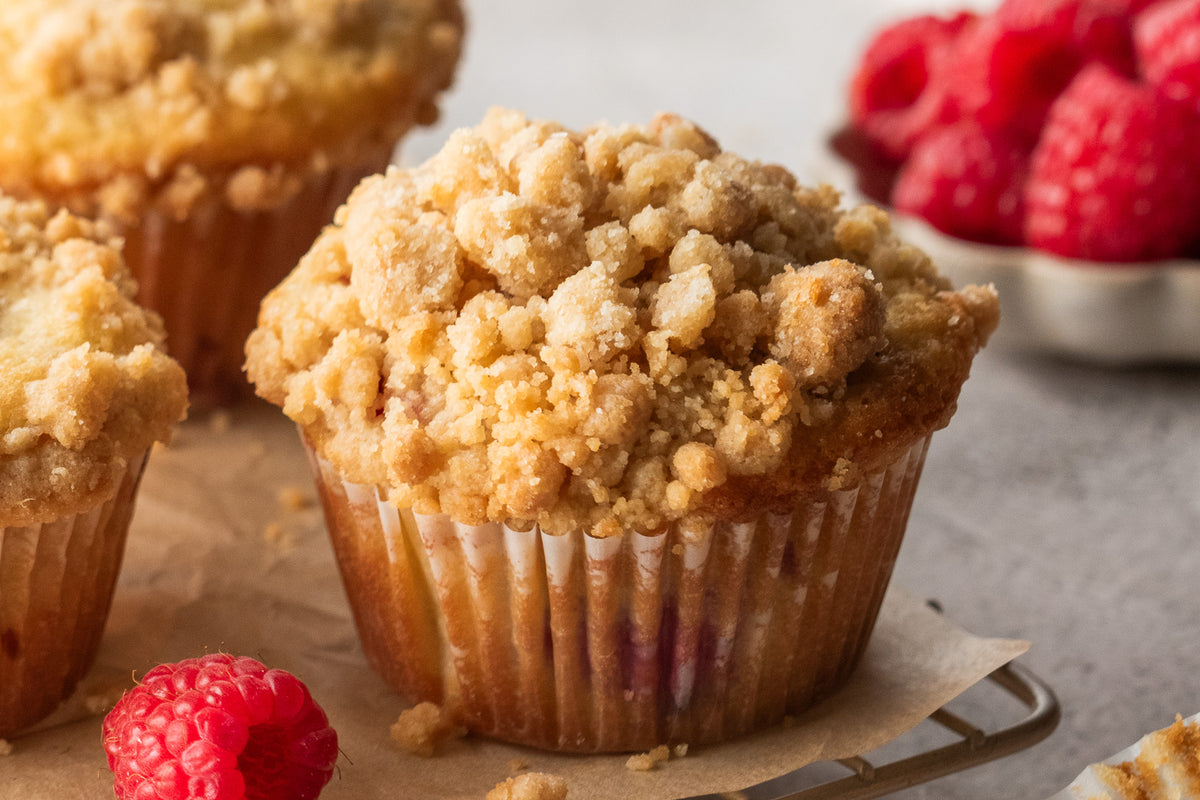 Lemon Raspberry Muffins- Exclusive