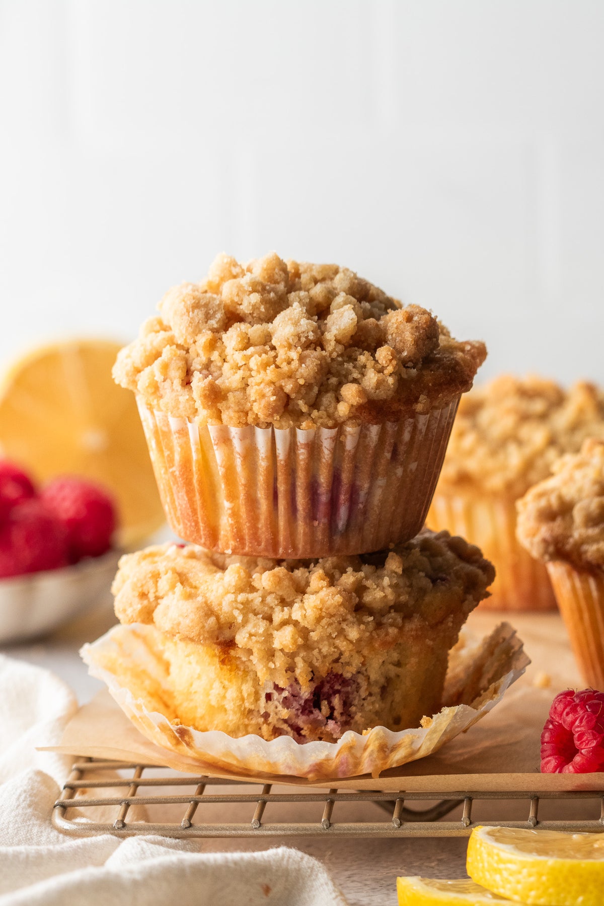 Lemon Raspberry Muffins- Exclusive