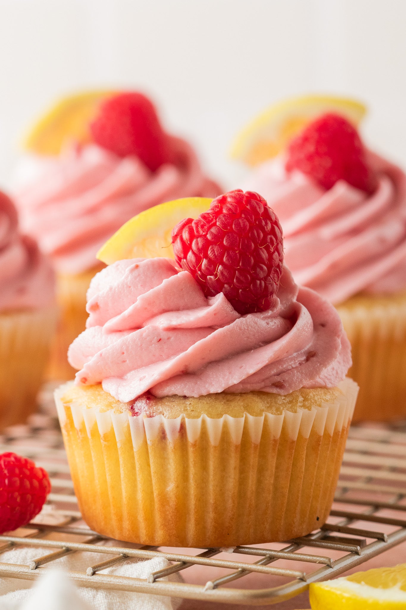 Lemon Raspberry Cupcakes- Exclusive