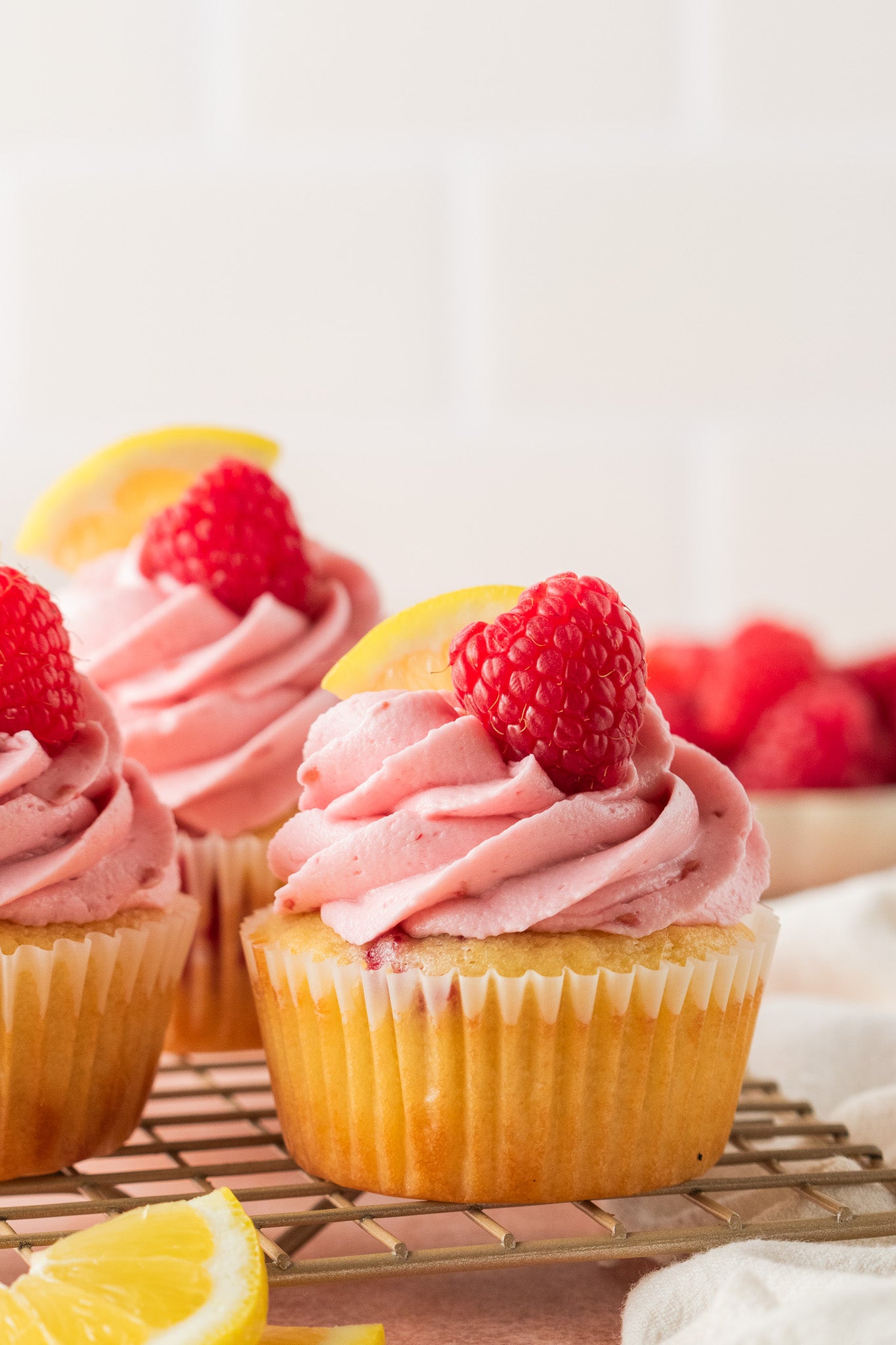 Lemon Raspberry Cupcakes- Exclusive