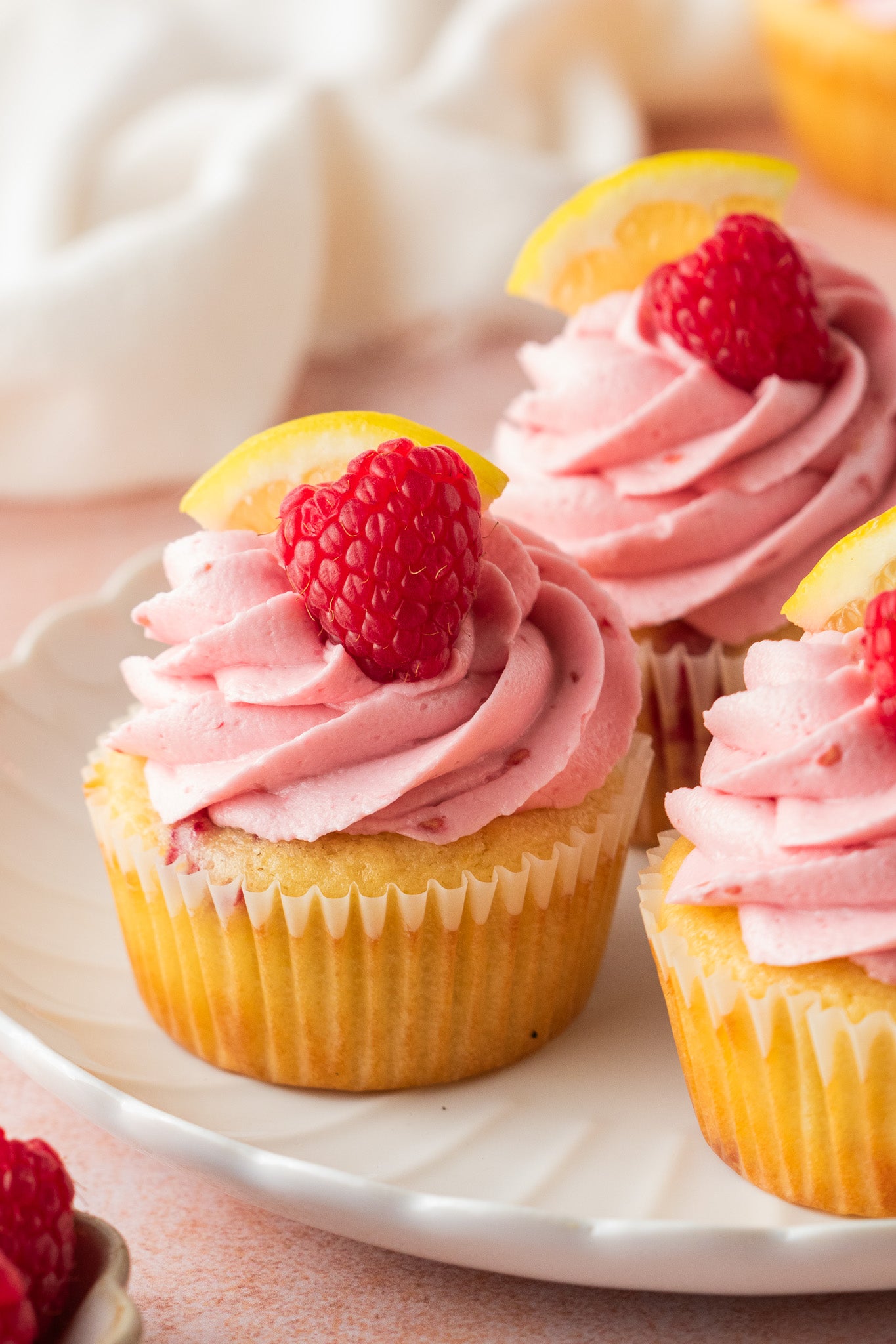Lemon Raspberry Cupcakes- Exclusive