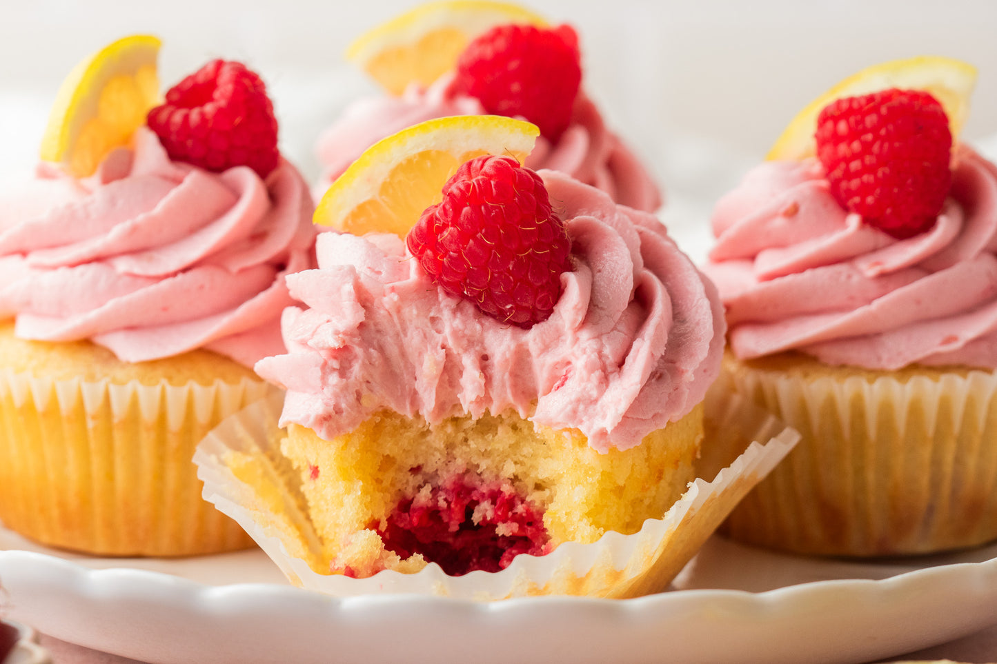 Lemon Raspberry Cupcakes- Exclusive