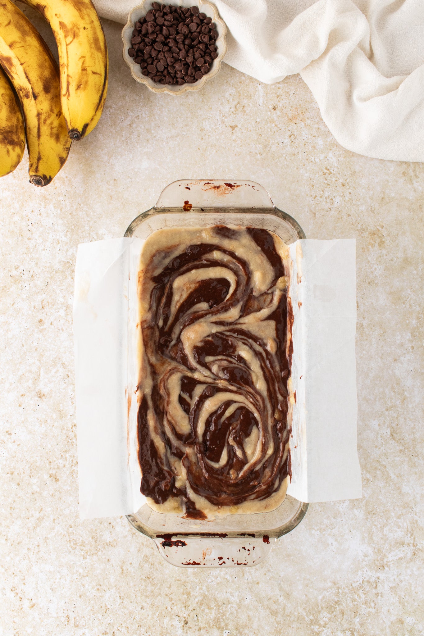 Marbled Chocolate Banana Bread- Exclusive