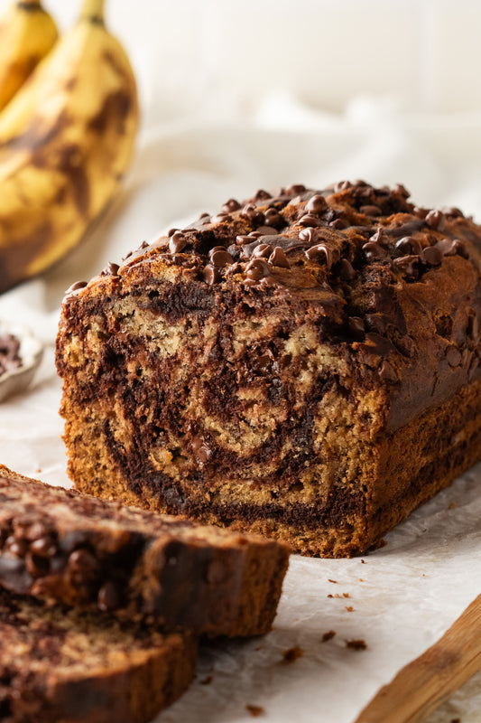 Marbled Chocolate Banana Bread- Exclusive