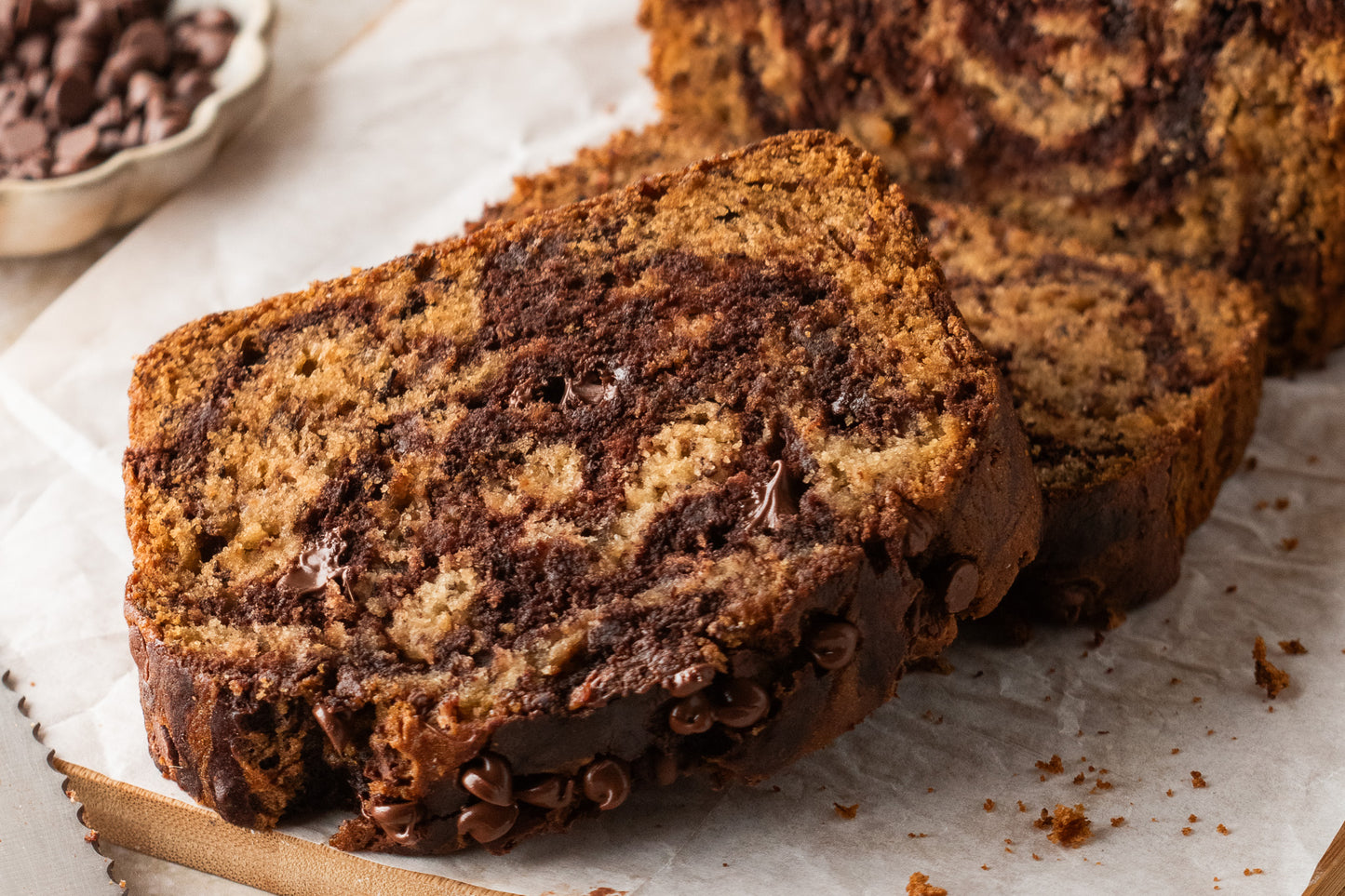 Marbled Chocolate Banana Bread- Exclusive