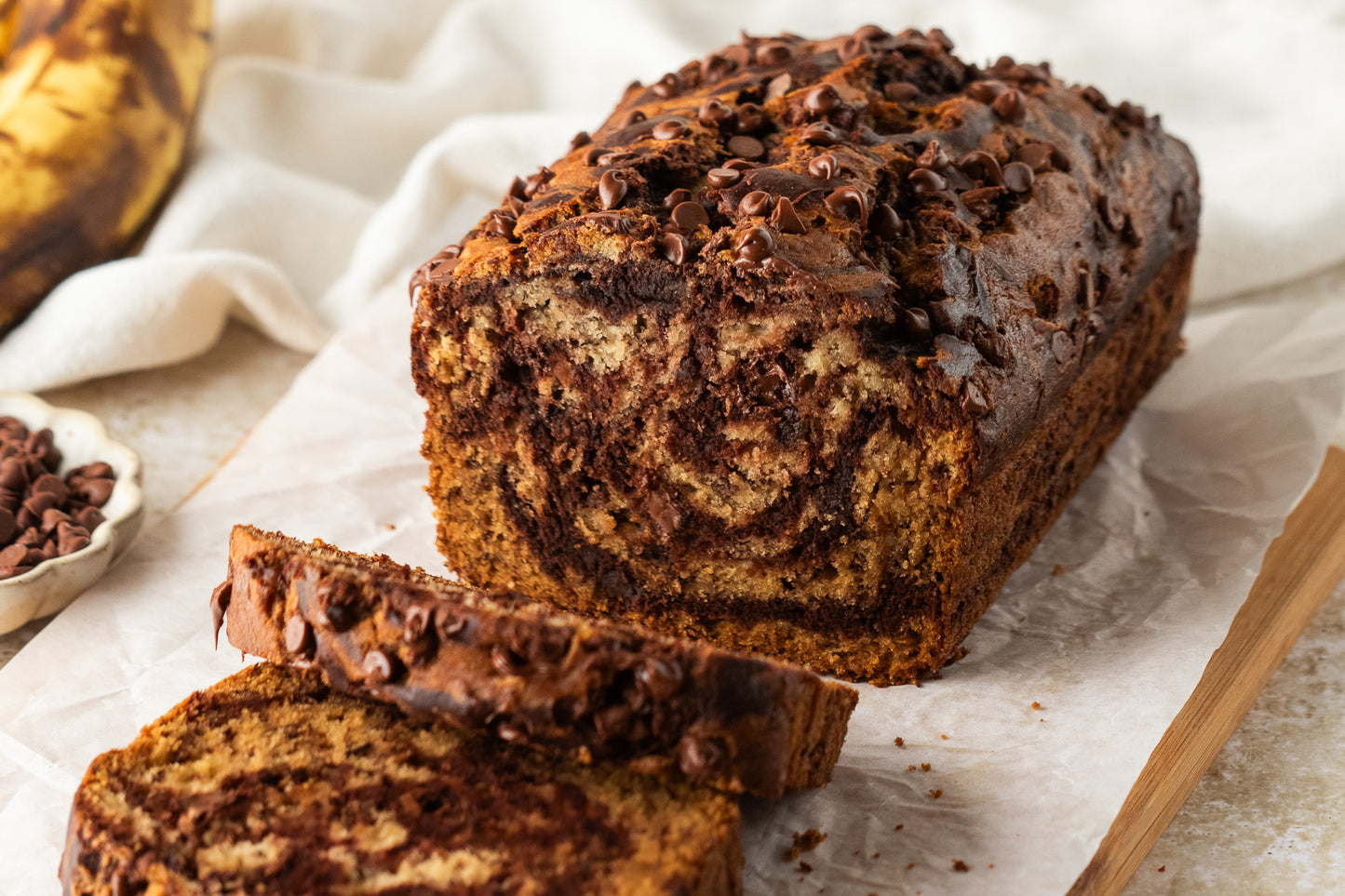 Marbled Chocolate Banana Bread- Exclusive