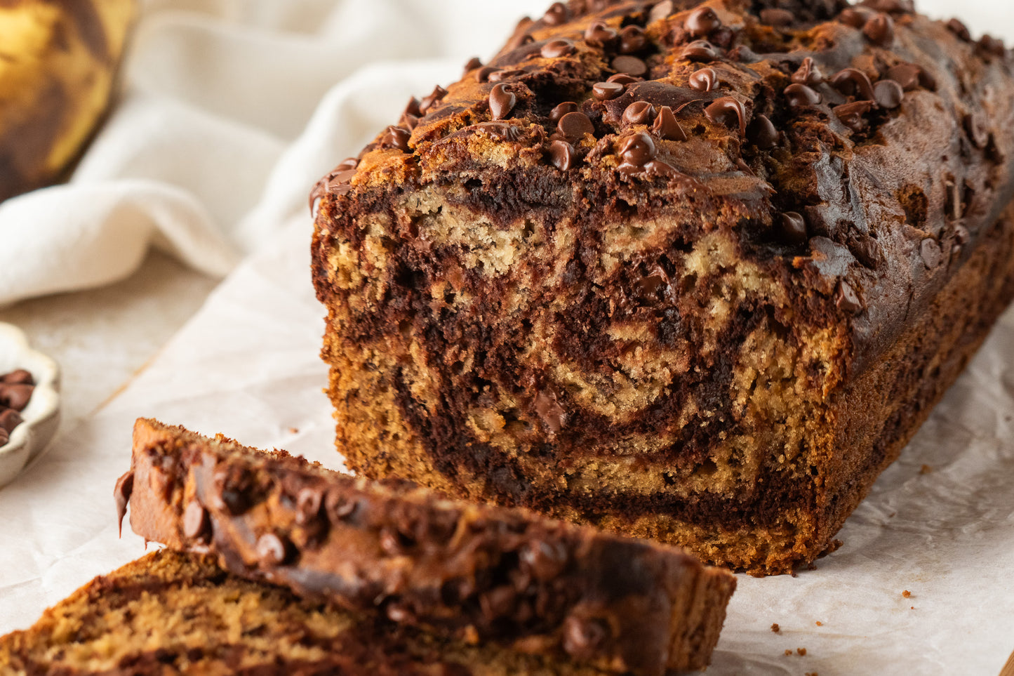 Marbled Chocolate Banana Bread- Exclusive