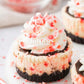Mini White Chocolate Peppermint Cheesecakes- Exclusive