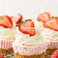 Mini Strawberry Cheesecakes (No-Bake Filling)- Exclusive