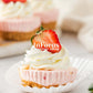 Mini Strawberry Cheesecakes (No-Bake Filling)- Exclusive