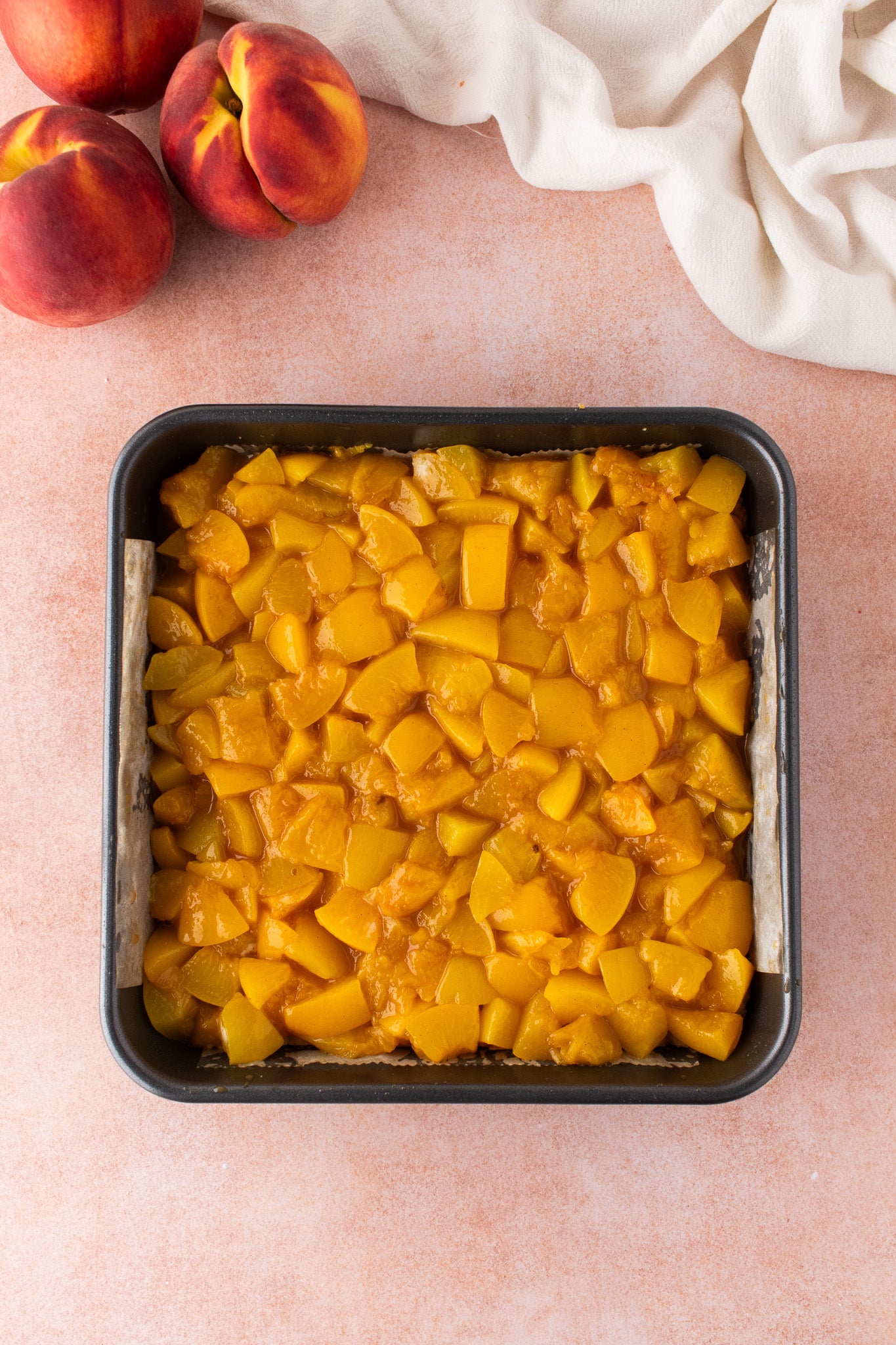 Peach Pie Crumb Bars- Exclusive