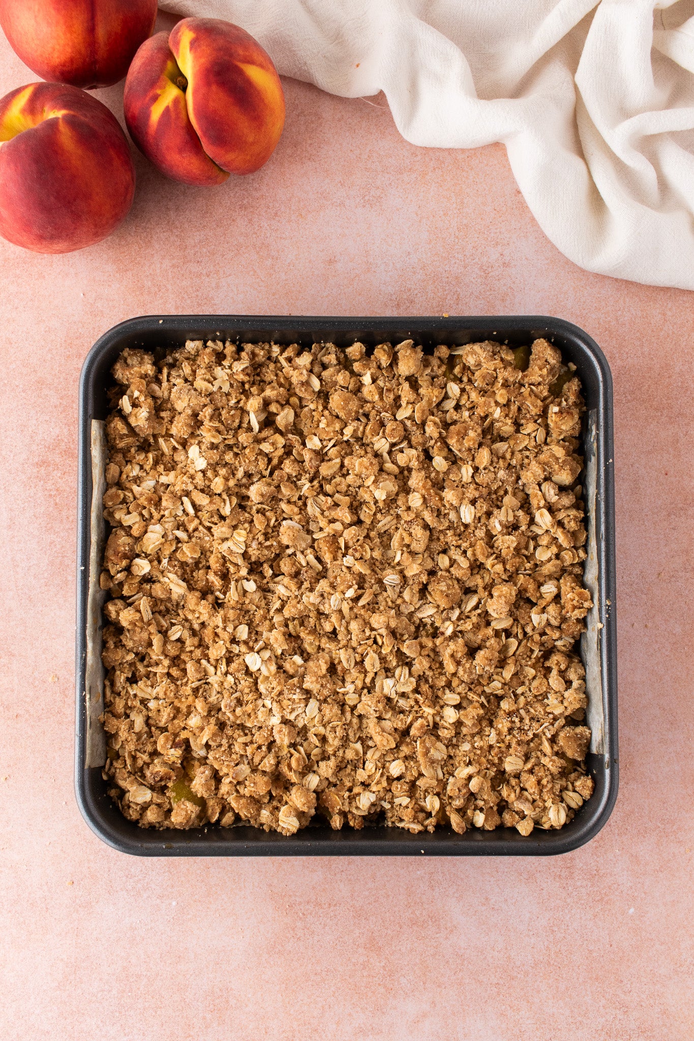 Peach Pie Crumb Bars- Exclusive