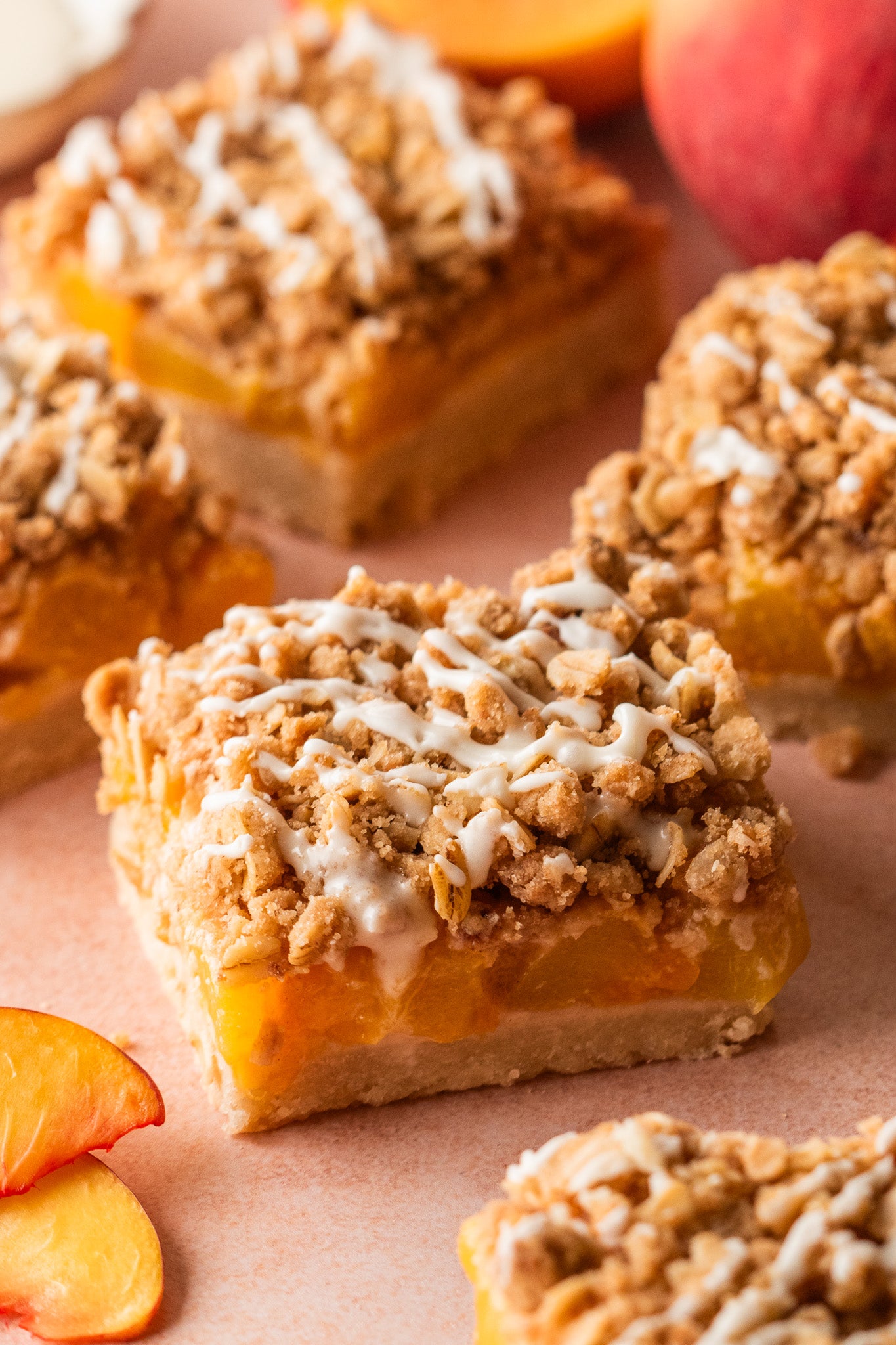 Peach Pie Crumb Bars- Exclusive