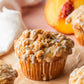 Peach Streusel Muffins- Exclusive