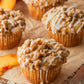 Peach Streusel Muffins- Exclusive