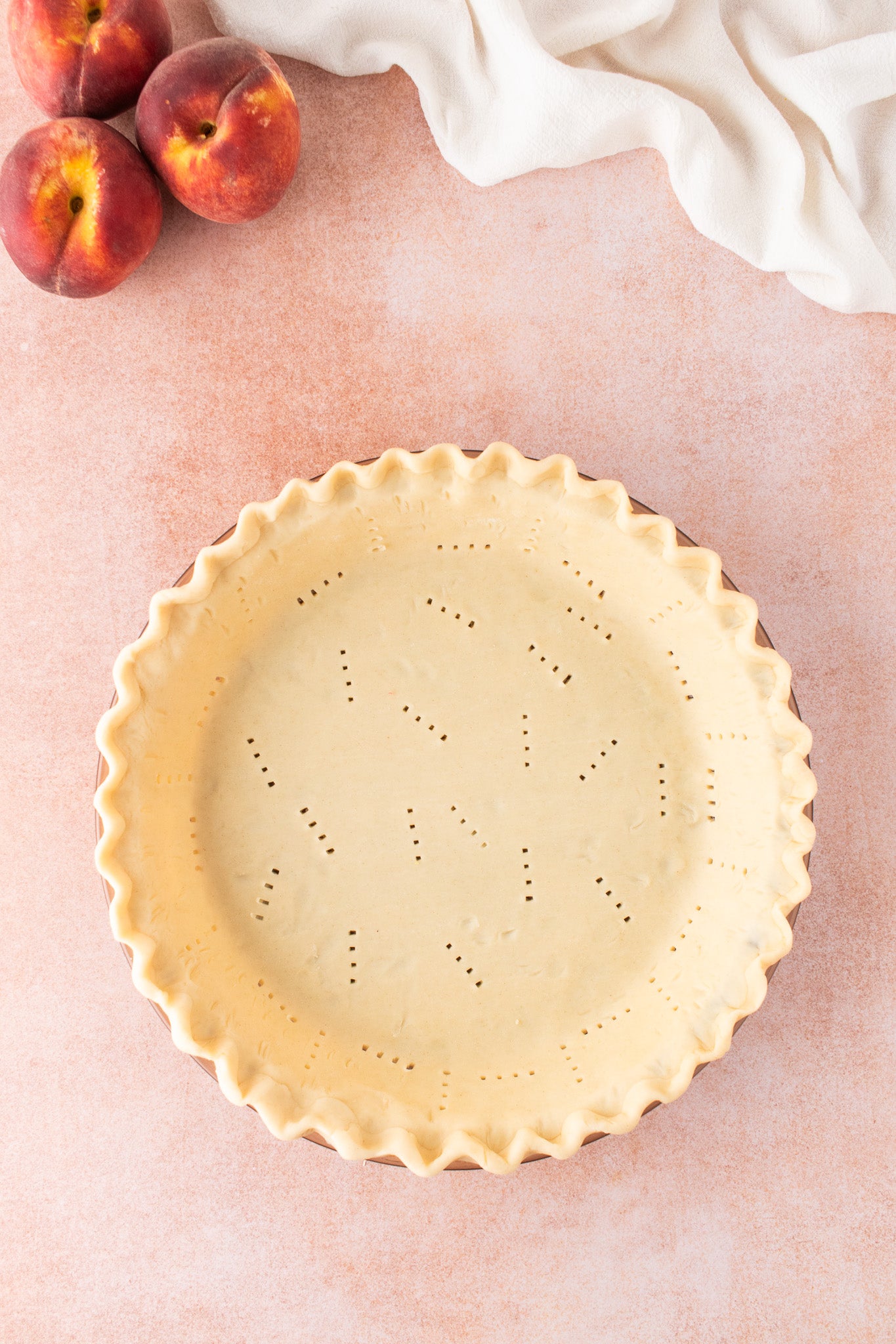 Brown Sugar Peach Crumble Pie- Exclusive