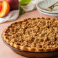 Brown Sugar Peach Crumble Pie- Exclusive