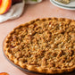 Brown Sugar Peach Crumble Pie- Exclusive