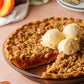 Brown Sugar Peach Crumble Pie- Exclusive