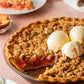 Brown Sugar Peach Crumble Pie- Exclusive