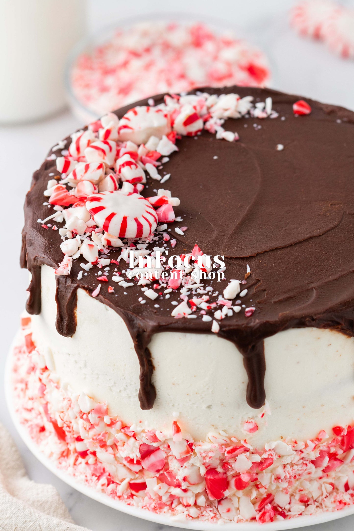 Chocolate Peppermint Cake- Exclusive