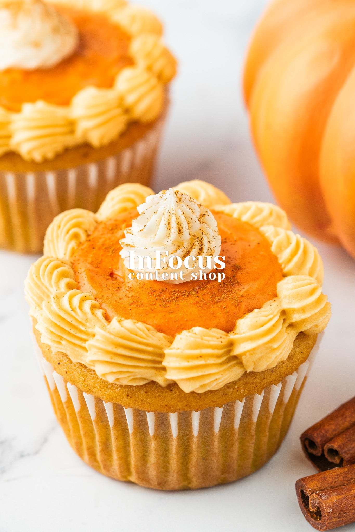 Pumpkin Pie Cupcakes- Exclusive