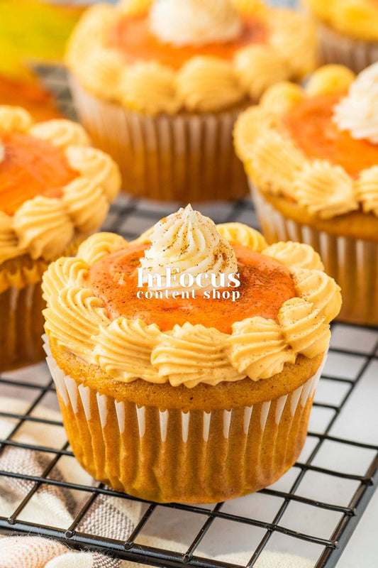 Pumpkin Pie Cupcakes- Exclusive