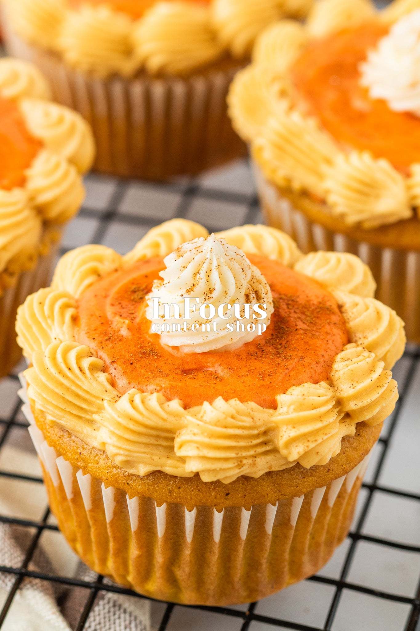 Pumpkin Pie Cupcakes- Exclusive
