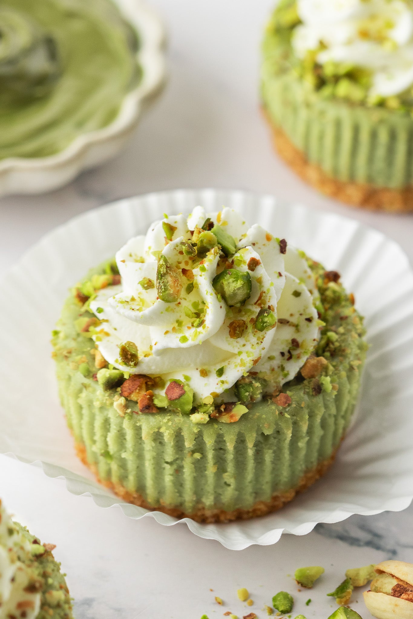 Mini Pistachio Cheesecakes- Exclusive