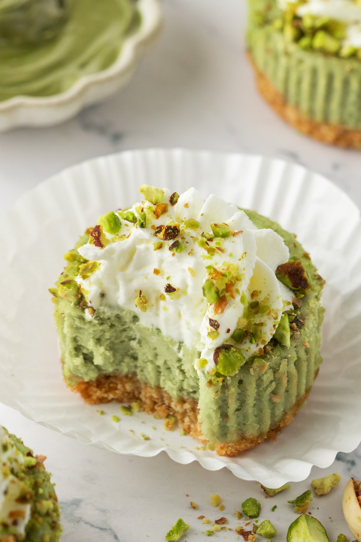 Mini Pistachio Cheesecakes- Exclusive