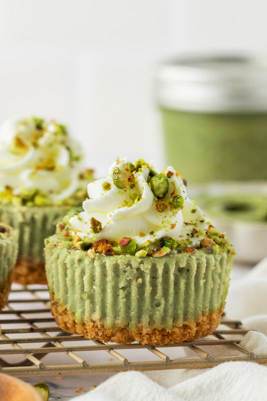 Mini Pistachio Cheesecakes- Exclusive