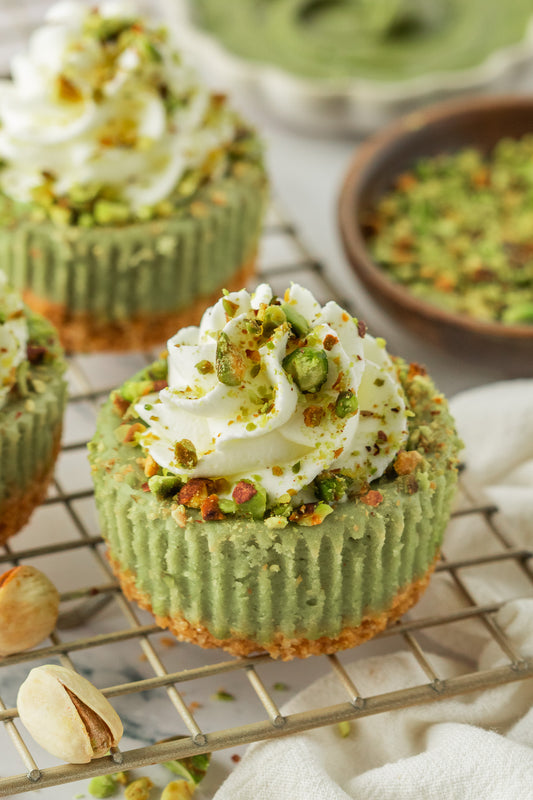 Mini Pistachio Cheesecakes- Exclusive