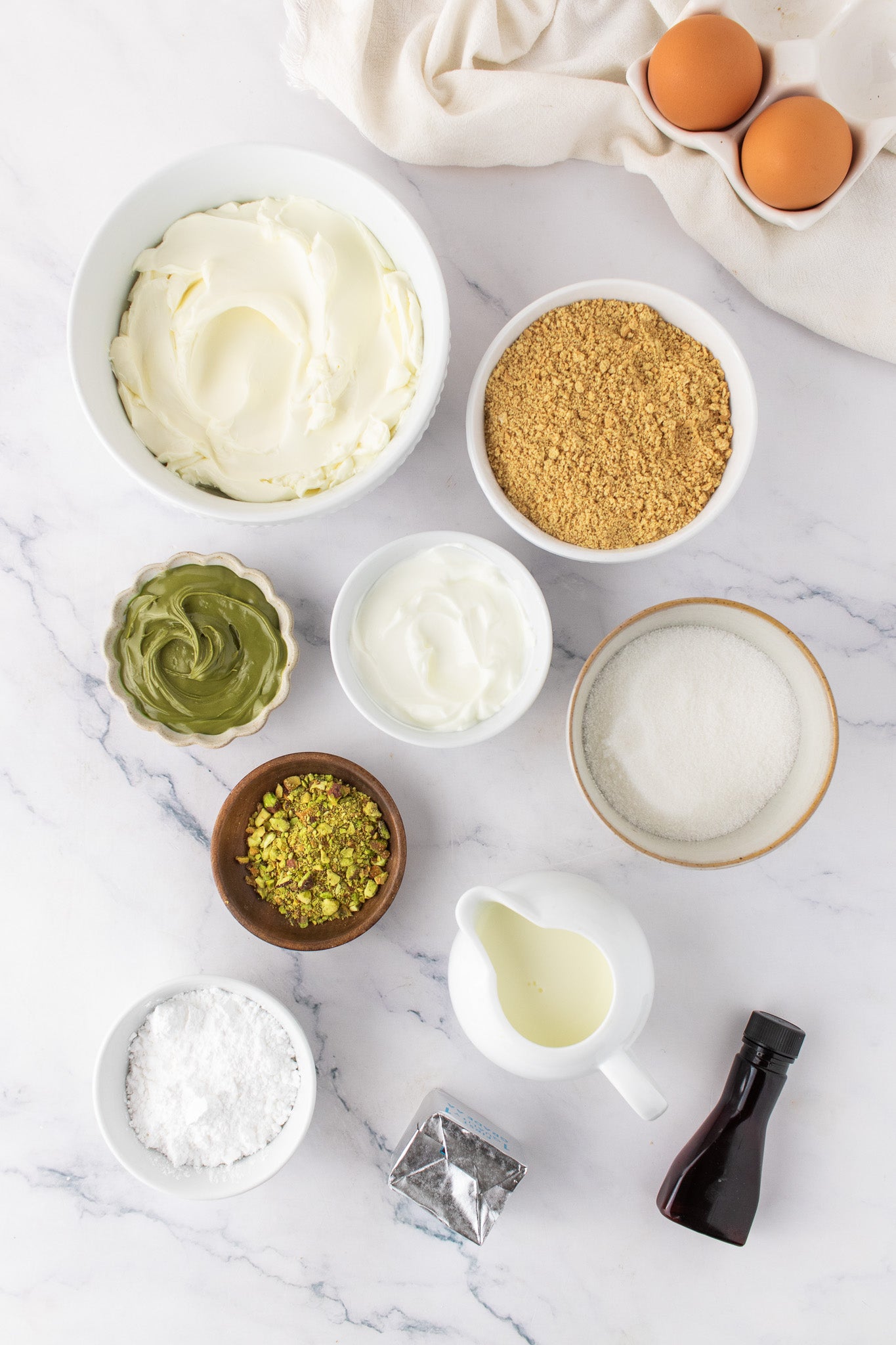 Mini Pistachio Cheesecakes- Exclusive