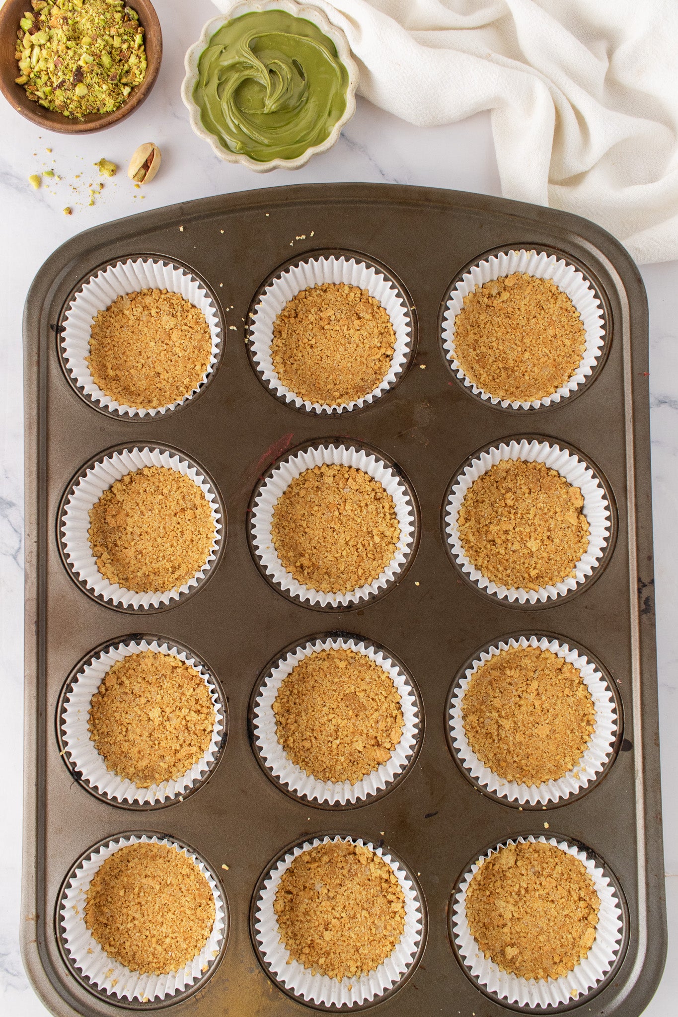 Mini Pistachio Cheesecakes- Exclusive