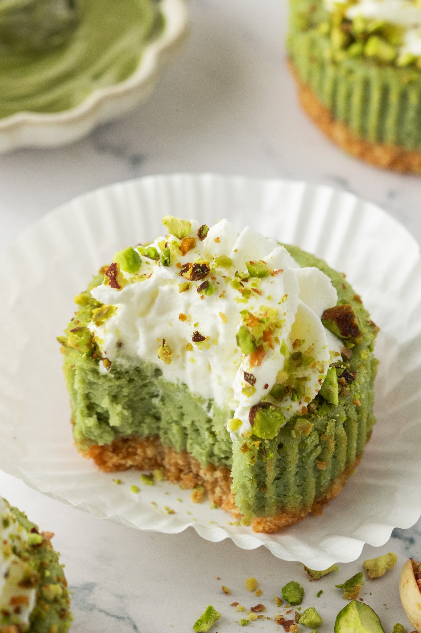 Mini Pistachio Cheesecakes- Exclusive