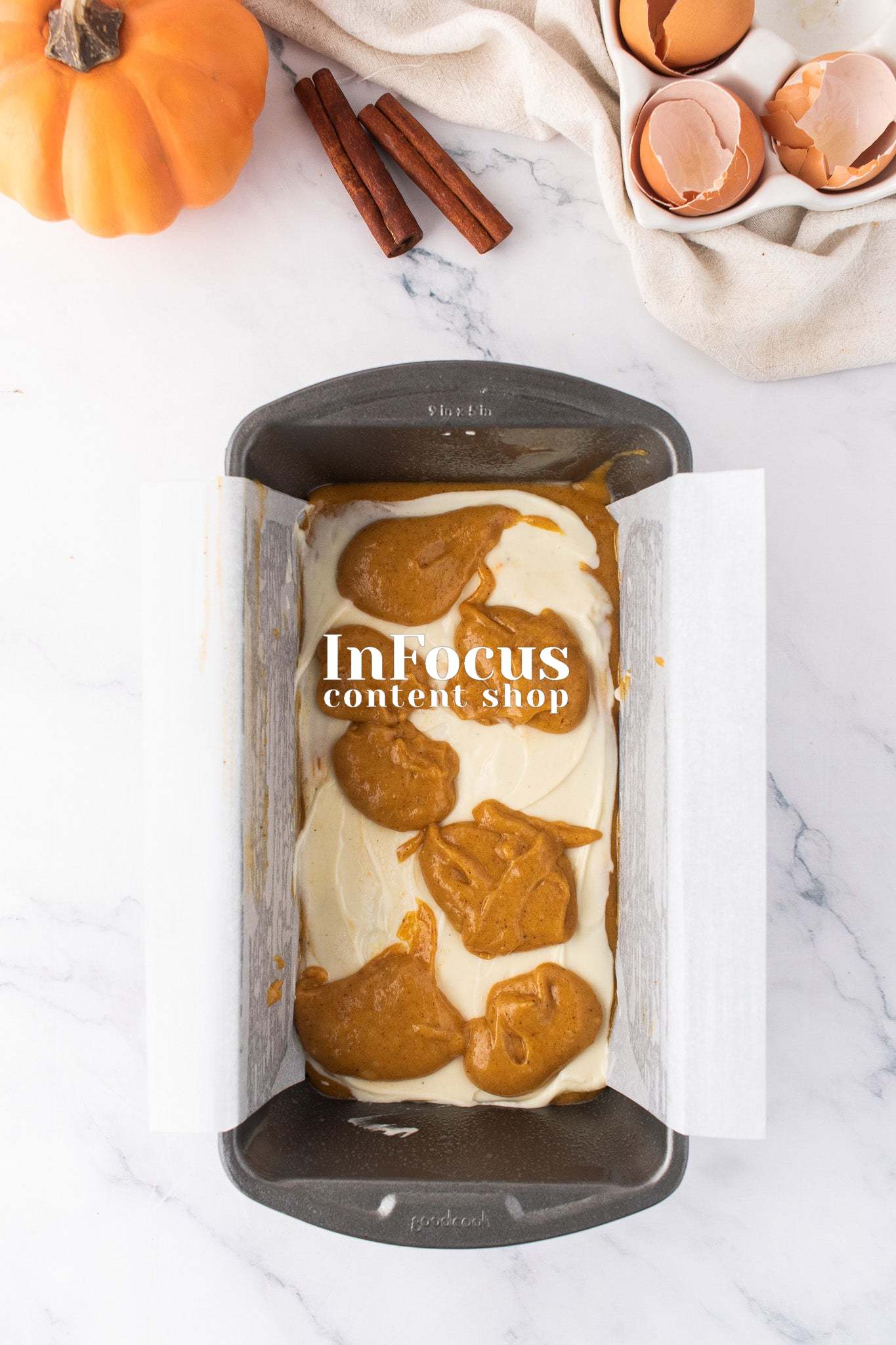 Pumpkin Cream Cheese Swirl Bread- Exclusive