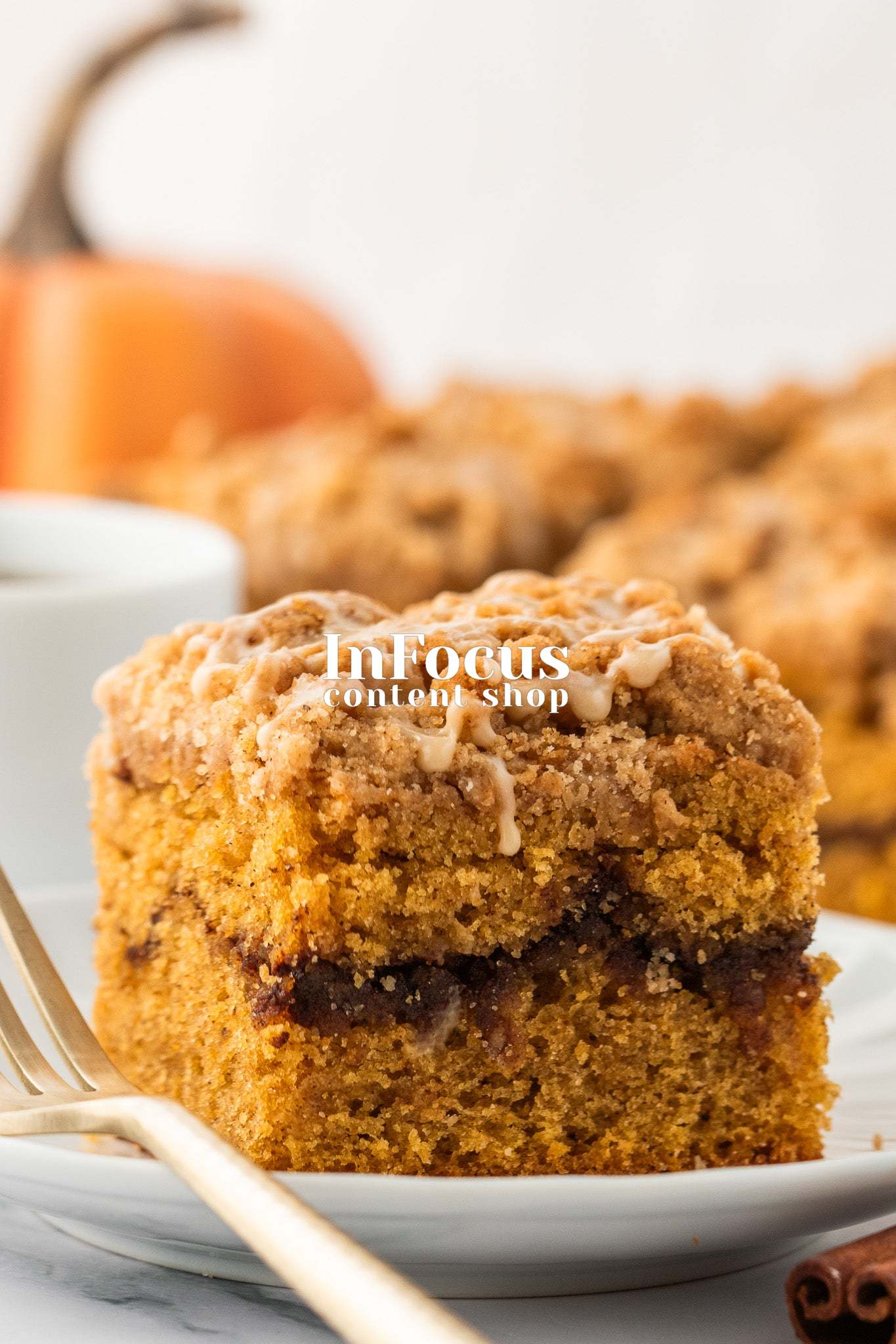 Pumpkin Coffee Cake- Exclusive