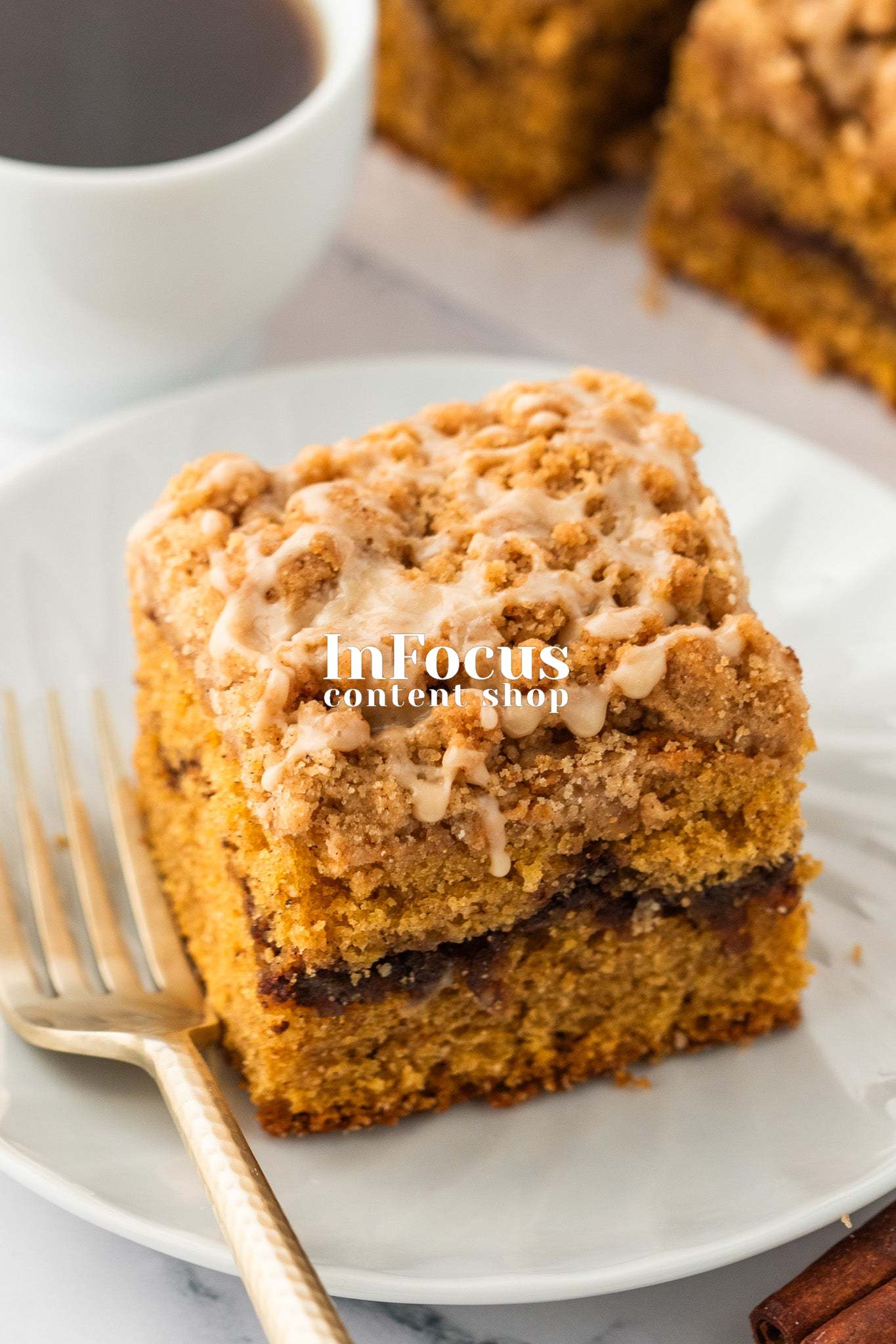 Pumpkin Coffee Cake- Exclusive